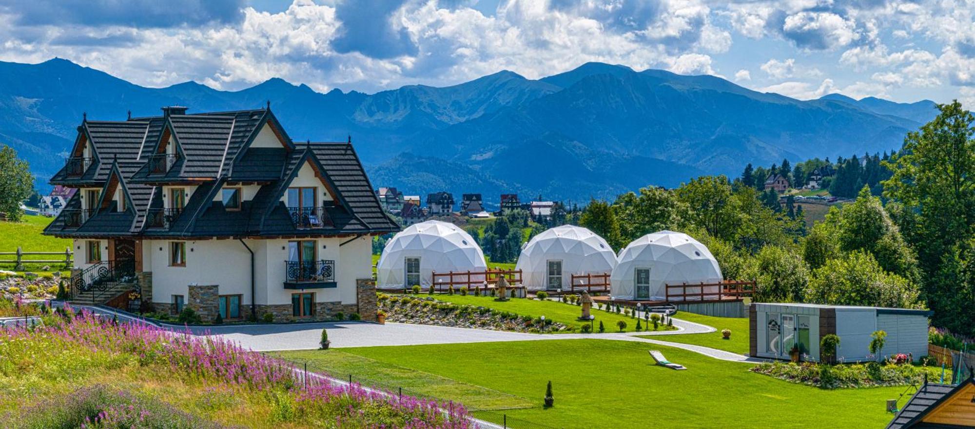 Отель Tatry Mountain Glamp Z Jacuzzi Закопане Экстерьер фото