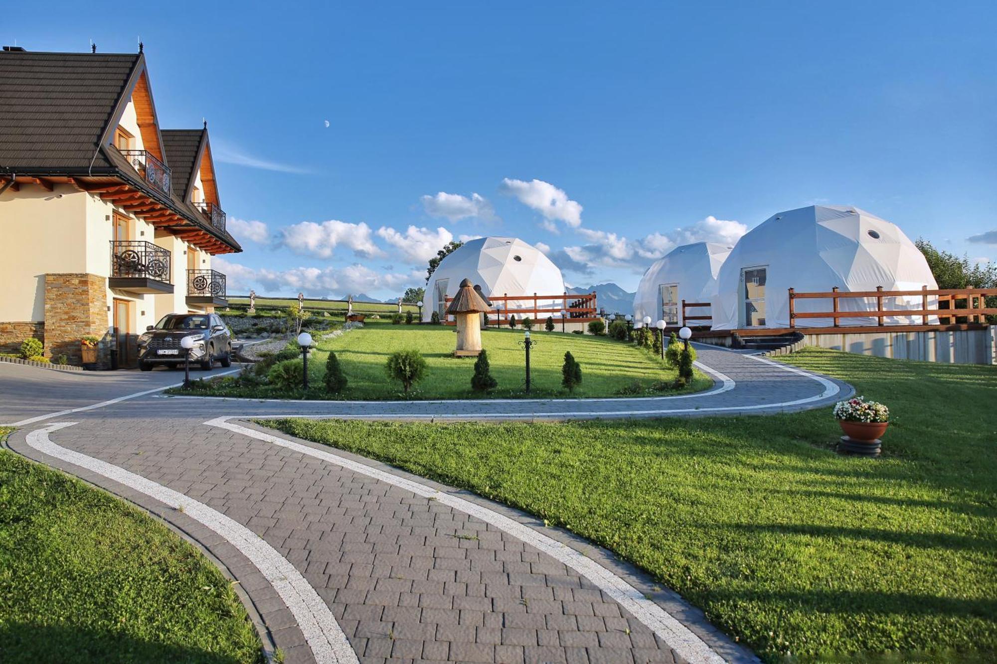 Отель Tatry Mountain Glamp Z Jacuzzi Закопане Экстерьер фото