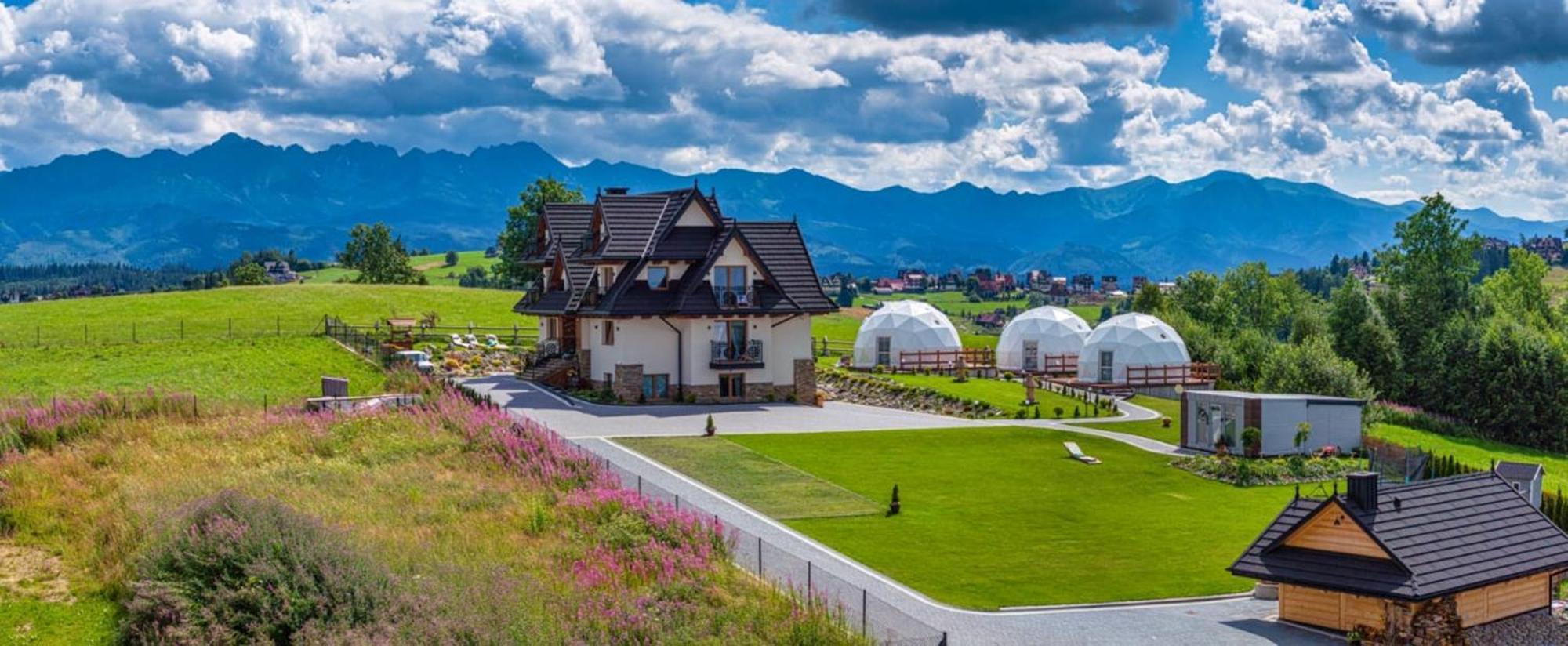 Отель Tatry Mountain Glamp Z Jacuzzi Закопане Экстерьер фото