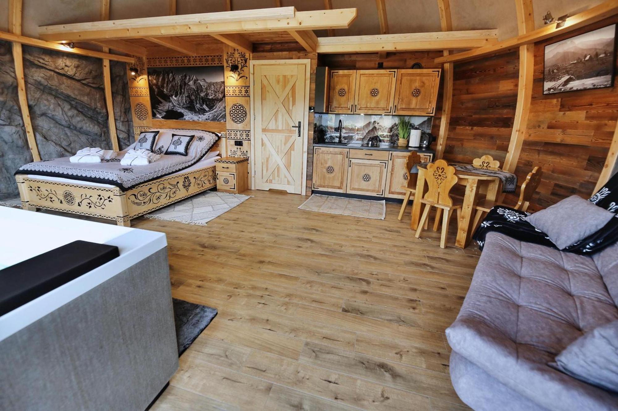 Отель Tatry Mountain Glamp Z Jacuzzi Закопане Экстерьер фото